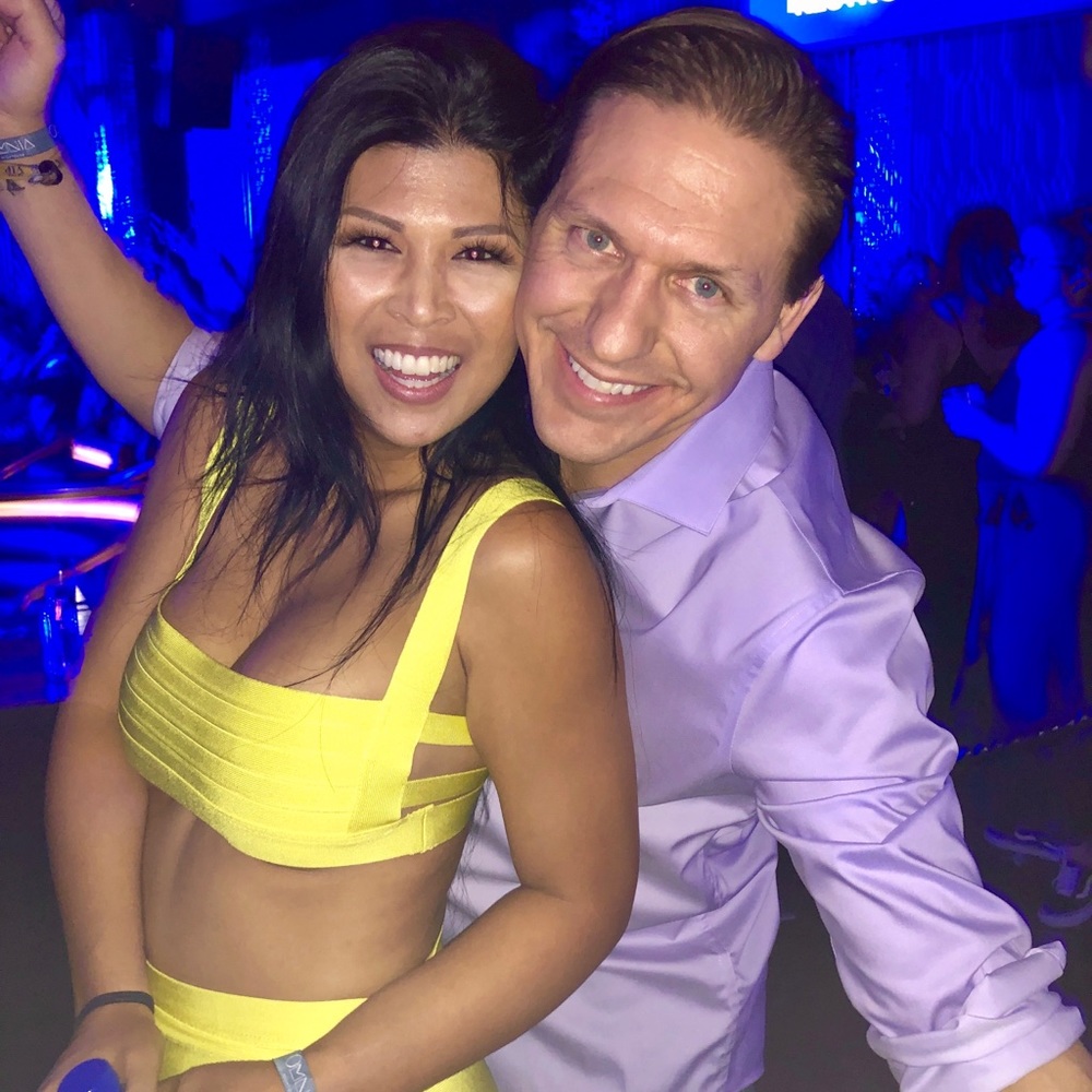 Yellow bandage crop top